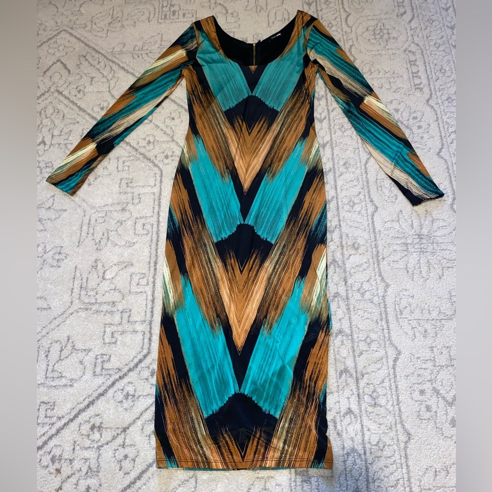 Long Sleeve MIDI Dress
